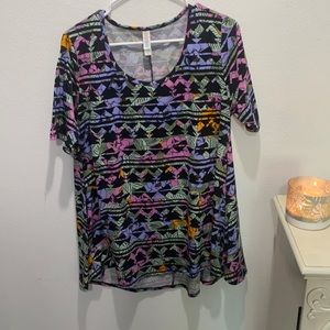Floral medium LuLaroe top